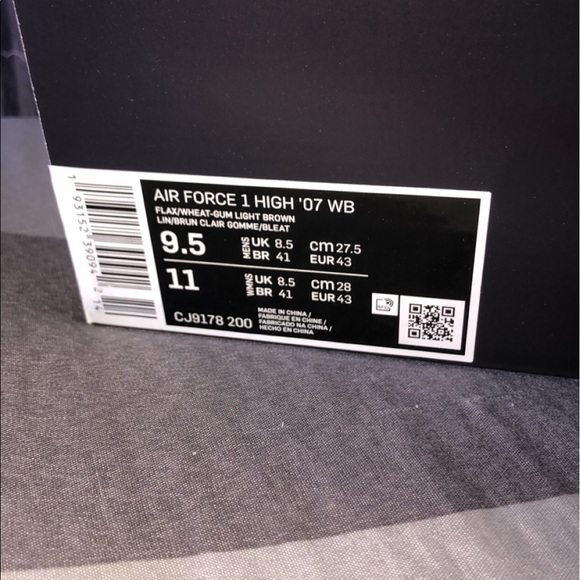 Nike Air Force 1 high 07 WB - Picture 3 of 3